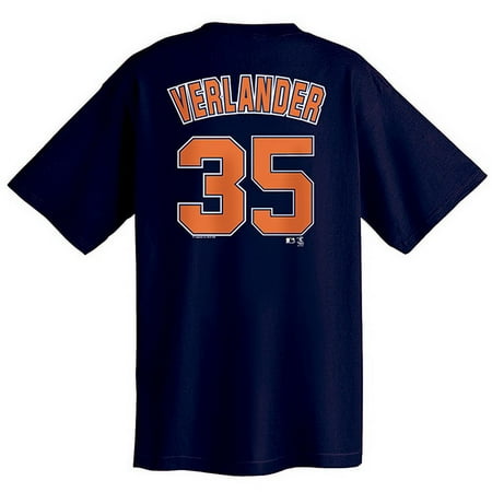MLB - Big Men's Detroit Tigers #35 Justin Verlander Tee