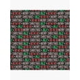 thumbnail image 7 of Ryan; Busy Christmas Wishes 45x45cm Pillow Cover – Festive Holiday Text Print for Cozy Couch or Bedroom Decor, 7 of 7