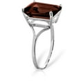thumbnail image 2 of Galaxy Gold 14K Solid Gold Natural Garnet Ring for Women - White Gold Fine Jewelry, 2 of 2