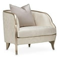 thumbnail image 5 of Michael Amini Malibu Crest Accent Chair - Cloud White/Chardonnay, 5 of 14