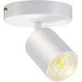thumbnail image 1 of VANoopee Flush Mount LED Ceiling Spotlight Dimmable Adjustable Spotlight Directional Spot Lights Indoor Bright Can Accent Fixture for Living Room Bedroom - CRI90 Flicker Free 10W 800lm 3000K White, 1 of 8
