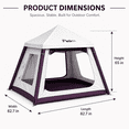 thumbnail image 4 of Mini Inflatable Tent for Guesthouses: Light-Blocking, Ventilated, and Mosquito-Proof, 4 of 9