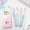 Pink, variant on YardChic 4Pcs Retractable Journaling Pens, 0.5mm Fine Point Colored Gel Ink Pen, Smooth Writing Aesthetic Gradient Colorful Pens for Note Taking, Classroom Office Teachers Essentials
