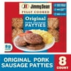 Jimmy Dean Fully Cooked Original Pork Sausage Patties, 9.6 oz, 8 Ct