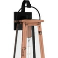 thumbnail image 4 of Quoizel Carolina 1-Light Aged Copper Outdoor Wall Lantern, 4 of 7