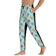 thumbnail image 3 of Kdxio Modern Ice Cream Pattern Joggers,Sweatpants for Men with Pockets-Medium, 3 of 5