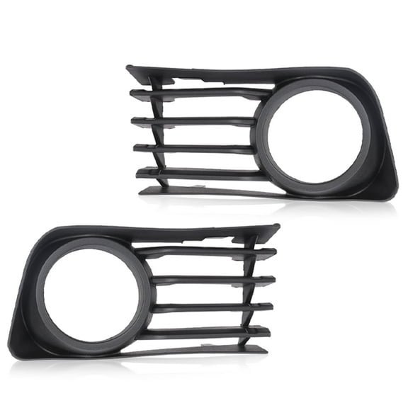 PIT66 Front Bumper Fog Light Lamp Cover Grill Grille Fit for Toyota Prius 2004-2009 with Hole 53112-47030,53113-47030