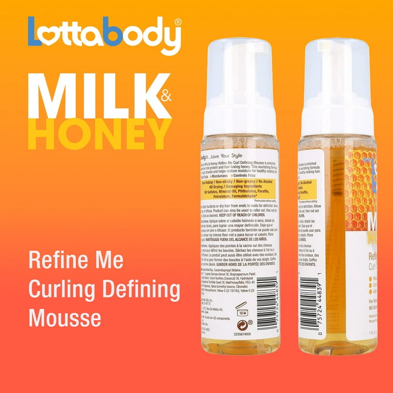 LOTTABODY Milk & Honey Refine Me Curl Defining Mousse (7oz) LOTTABODY Milk & Honey Refine Me Curl Defining Mousse (7oz)
