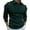 Dark Green, variant on Men's Fashion Solid Color Casual Stand Collar Stretch Vertical Long Sleeve Shirt under Scrub Men Long Sleeve Shirts Mens Tops Long Sleeve Long Sleeve Undershirts for Men Men%27s+shirts Mens