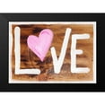 thumbnail image 2 of Seay, Anne 18x14 Black Modern Framed Museum Art Print Titled - Border with Love, 2 of 5