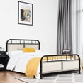 thumbnail image 1 of Costway Full size Metal Bed Frame Platform Bed Upholstered Panel Headboard Footboard, 1 of 9