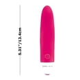 thumbnail image 4 of Bodywand Mini Lipstick Bullet Vibrator, Neon Pink, 4 of 4