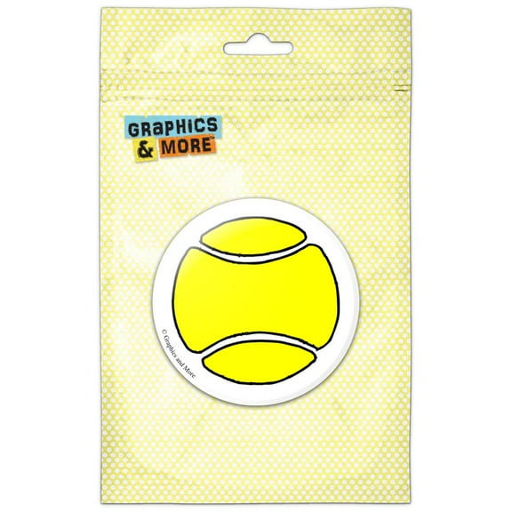 Cartoon Tennis Ball Refrigerator Button Magnet