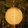 thumbnail image 2 of Kuymtek Linterna solar redonda LED de 12 pulgadas, colgante impermeable para decoración al aire libre (blanco) Kuymtek Iluminación del hogar multifuncional, 2 of 9