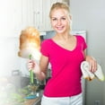 thumbnail image 5 of Retractable Cleaning Duster, Telescopic Extendable & Bendable Handle For Easy Reaching, Super Soft Fluffy Head For Efficient Dusting In Home, Car, Ceiling, Corners, Perfect For, 5 of 6