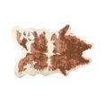 thumbnail image 1 of H-Luxe Faux Fur Cowhide Rug, 1 of 3