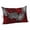 Red, variant on Purple White Pillow Covers 12"x20", Abstract Grey Chrysanthemum Flower Floral Soft Brushed Microfiber Breathable Throw Pillow Covers, Pillowcase with Zipper for Couch Sofa Bedroom Living Room