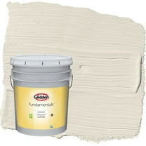 Glidden Fundamentals Southern Breeze / Beige Flat Interior Paint, 5 Gallon
