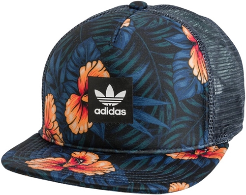 Adidas floral trucker Clearance