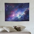 thumbnail image 4 of COMIO Galaxy tapestry Blue starry sky tapestry Cosmic tapestry Mysterious Nebula Star Tapestry Wall hanging tapestry Home Furnishing decoration a living room dormitory Tapestry, 4 of 7