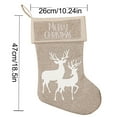 thumbnail image 2 of Ganfancp Adornos de Navidad Santa Claus Colgante Calcetín de Navidad Bolsa de Regalo Árbol de Navidad Bolsa de Caramelos Ofertas Del Día Liquidación 1X Media de Navidad, 2 of 2