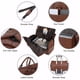 thumbnail image 3 of Sonducket Maleta colgante 2 en 1 para viajes de negocios, materiales impermeables y resistentes al desgaste, Convertible Envolturas para manijas de equipaje Gris, 3 of 6