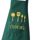 thumbnail image 5 of de cocina babero a prueba de aceite para cocinar asar papá regalos verde Baoblaze Delantal de cocina, 5 of 7