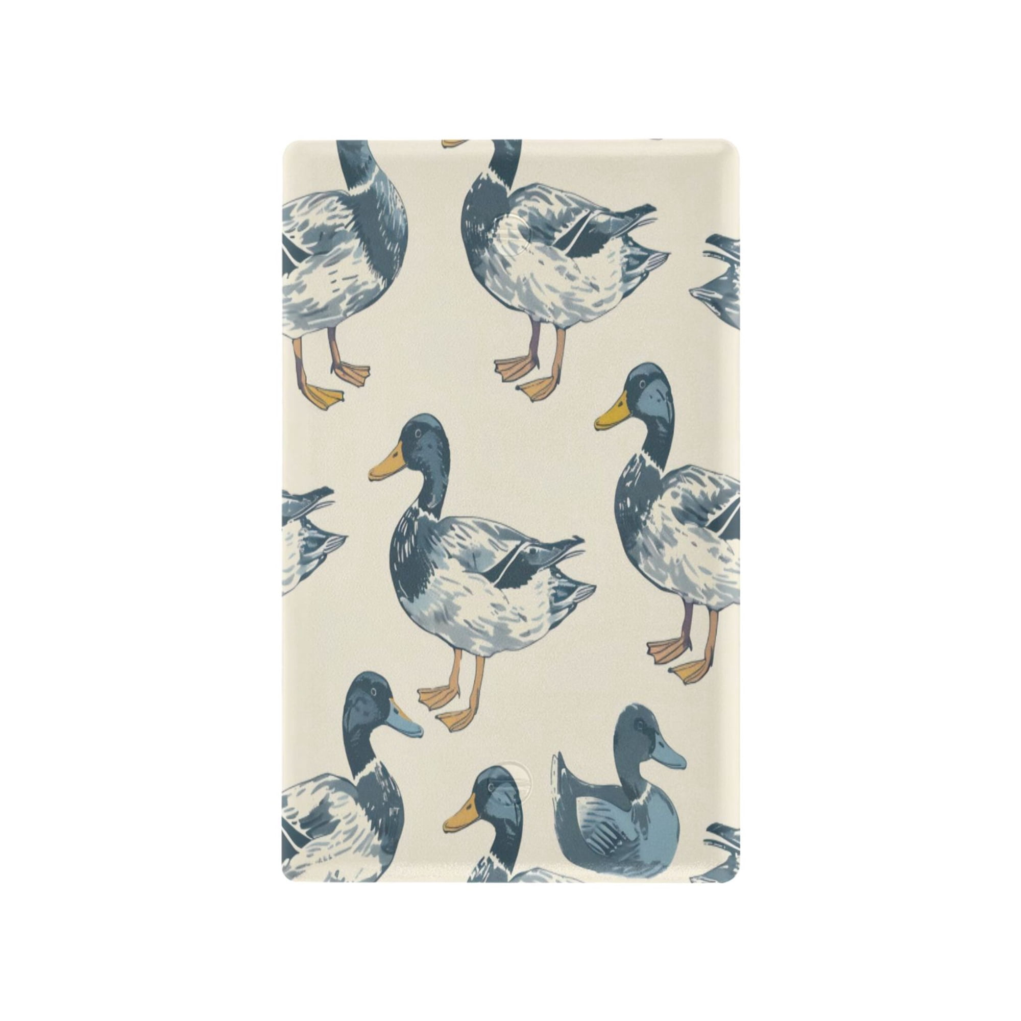Switch Panel Switch Decoration 2.76x4.53x0.28 Inches Unused Outlet Cover Switch Plate Wall Plates Living Room Kitchen Bedroom Study Switches Blue Duck