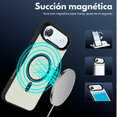 thumbnail image 3 of Funda Case Deluxe para iPhone AIR NEGRO Uso Rudo Compatible con MagSafe, Protección Antigolpes Resistente, PC + TPU, Diseño Elegante y Duradero, 3 of 7