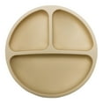 thumbnail image 2 of D-GROEE Suction Toddler Plates Grid Partitions - BPA Free Food Grade Silicone- Microwave & Dishwasher Safe Baby Suction Plate, 2 of 7