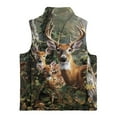 thumbnail image 5 of Garronmavis Deers Full Zip Vest Versatile Hunting Forest Boy Vests Size 3T Wind Proof Sleeveless Jacket Full-Zip Fall Winter Warm Outerwear Stand Collar Warm Winter Coat with Pocket, 5 of 7