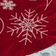 thumbnail image 2 of Falda de árbol de Navidad de 48 pulgadas, falda de árbol de terciopelo rojo de lujo con bordado de lentejuelas para decoraciones de fiesta de Navidad JAMW Sencillez, 2 of 5