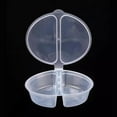 thumbnail image 4 of YEJIMAN Under CAD 10! seasoning organizer Double Condiment Containers With Lids Double Compartment Condiment Containers 2 Compartment Condiment Salad Containers Travel, 4 of 7