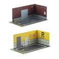 thumbnail image 1 of Estacionamiento Mini Coche Diorama Zulema 2 Piezas 1/32 Escala Diseño Estilo F, 1 of 8