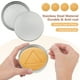 thumbnail image 4 of WORGEOUS Cajas de almacenamiento de dulces de hierro de 10 piezas recipientes de galletas Snack de bocadillos, 4 of 8