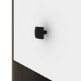 thumbnail image 2 of Bestar Sirah 1 Drawer Nightstand in Bark Gray and White, 2 of 7