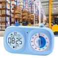 thumbnail image 5 of Visual Timer, Visual Clock Timer for Kids, Dual Screen Visual Timer And Clock Countdown Timer Time Management Tool Countdown Clock Electronic_Perfect Gift, 5 of 5