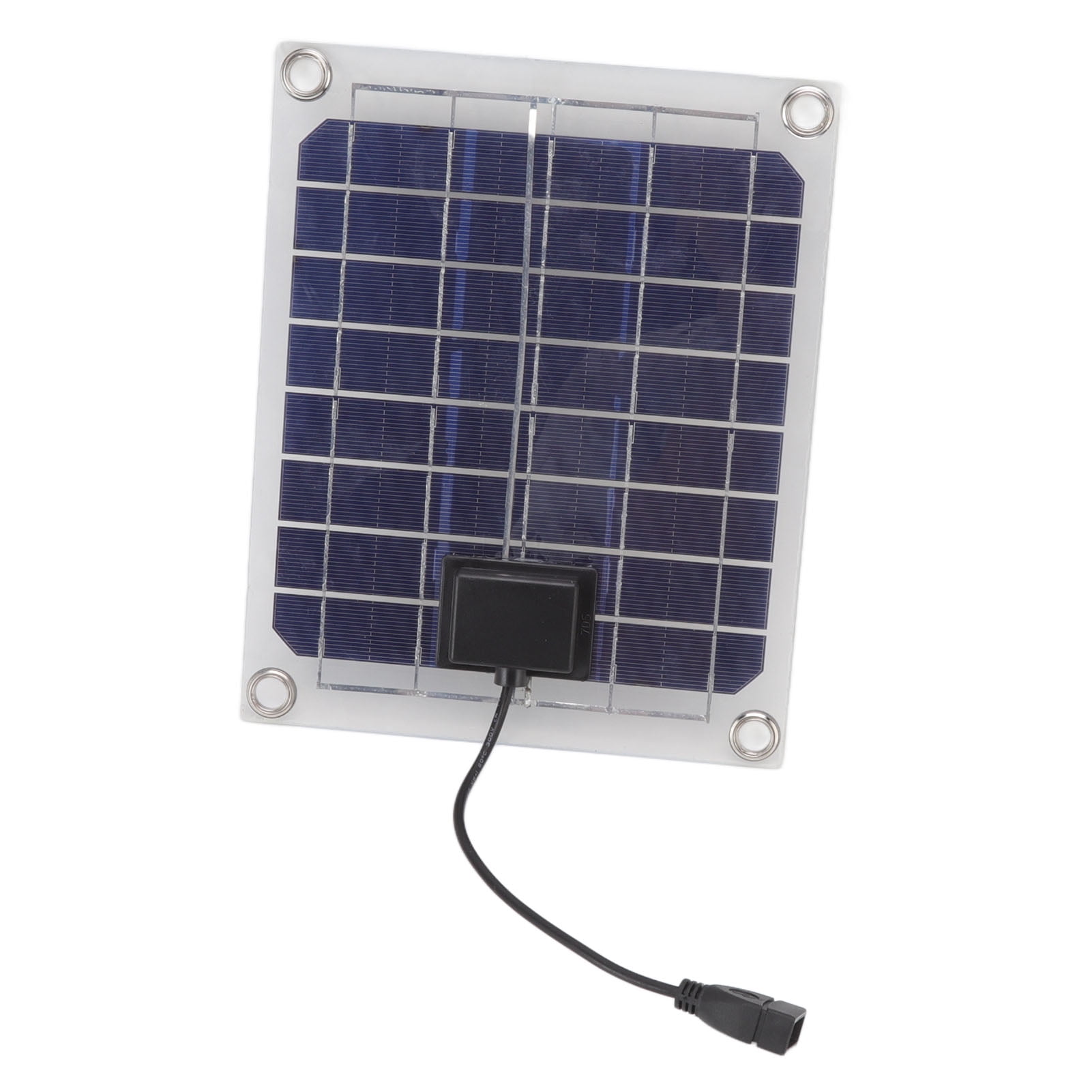 Solar Panel, Plug And Play Energy Saving Solar Power Panel  For Camping