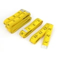 thumbnail image 2 of 5pcs 300cm 120" Yellow Sewing Cloth Dieting Tailor Craft Ruler Tape Measure, 2 of 4