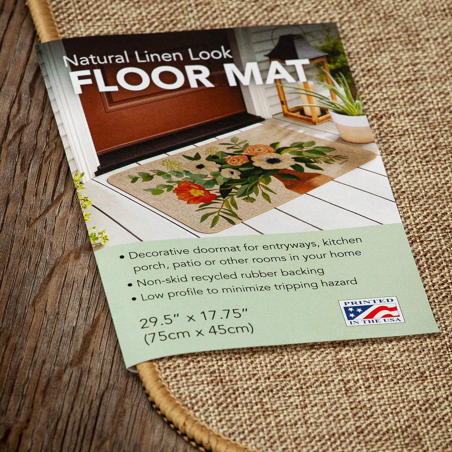 Counterart Indoor And Outdoor Floor Mat & Doormat, 17.75 In X 29.5 In