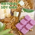 thumbnail image 3 of SCENTORINI Scented Wax Melts, Natural Soy Candle Cubes Strong Scent, 12 Pack Essential Fragrance Wax Tarts for Warmer, Home, Office, 3 of 7