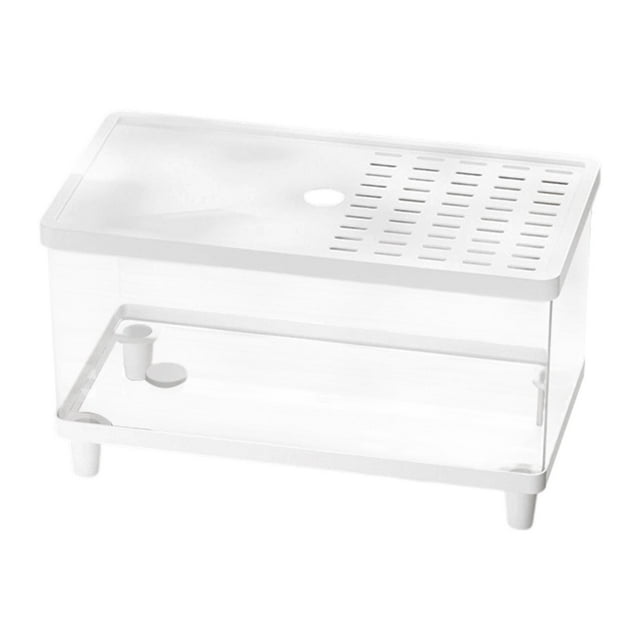 LOVIVER Mini Reptile Terrarium Breeding Box Pet House Habitat for Lizard Frogs Snake 40cmx21.5cmx23cm