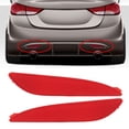 thumbnail image 3 of Car Bumper Reflector Panel, Impact Resistant Replacement 924053X000 Rear Bumper Marker Reflector  for Elantra GL GLS L, 3 of 7