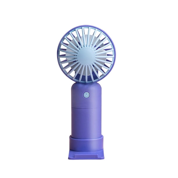 Mini ventilador portátil silencioso para exteriores, ideal para usar en aulas, ideal como regalo para la familia.