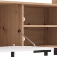 thumbnail image 3 of Mueble Centro de Entretenimiento Budapest Blanco Estilo Natural, 3 of 4