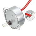 thumbnail image 3 of Uxcell Synchronous Gear Motor AC 24V 30-36RPM 50-60Hz CCW/CW 4W for Electric Fan, 3 of 5