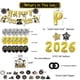 thumbnail image 2 of 2026 New Year Themed Party Decorations: Gold Balloon Set with Flags and Signs, 2 of 3
