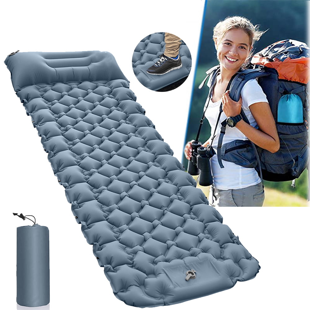 Self Inflatable Mat Sleeping Pad Camping Tent Air Mattress Cushion for Outdoor 