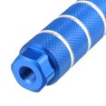 thumbnail image 7 of Unique Bargains 4pcs Aluminum Alloy Rear Foot Pegs Footrests Universal for BMX MTB Bike Bicycle Fit 3/8 Inch Axles Blue, 7 of 7