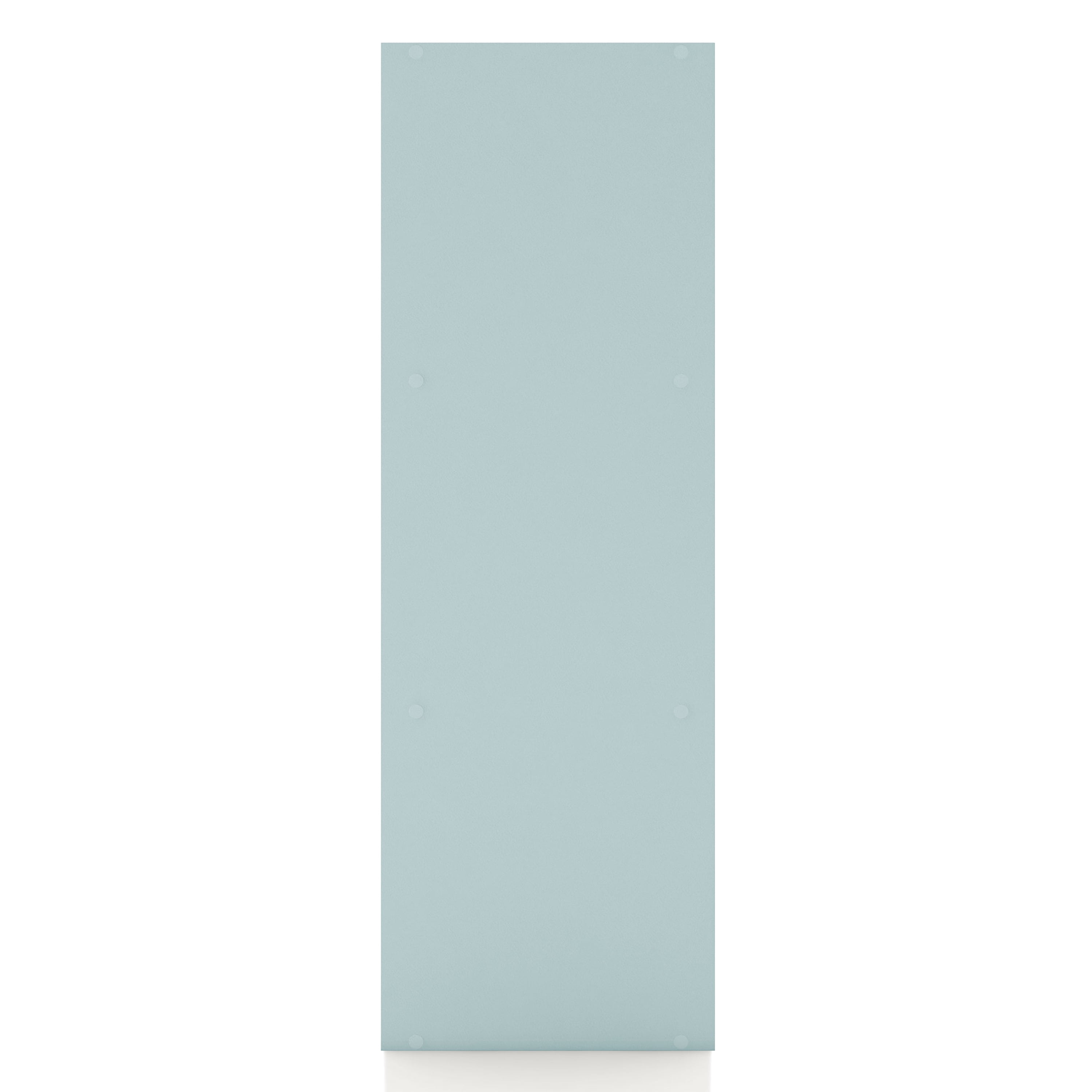 Furniture of America Brooks Stackable 3-Cube Wood Light Blue Kids Bookcase